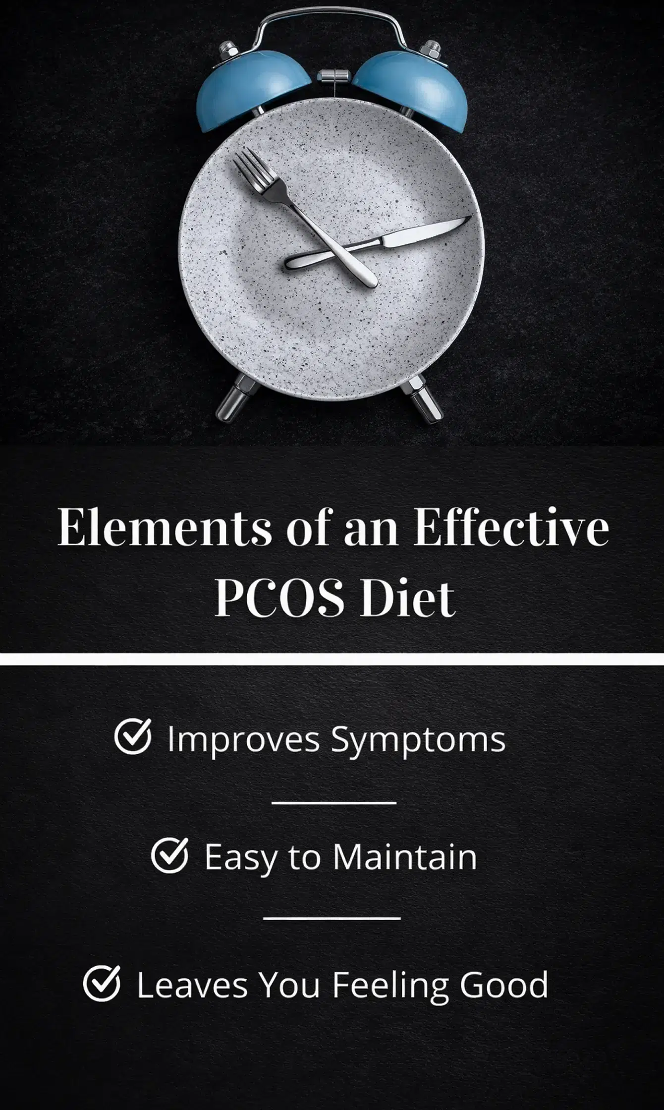 Elements of an effective PCOS diet