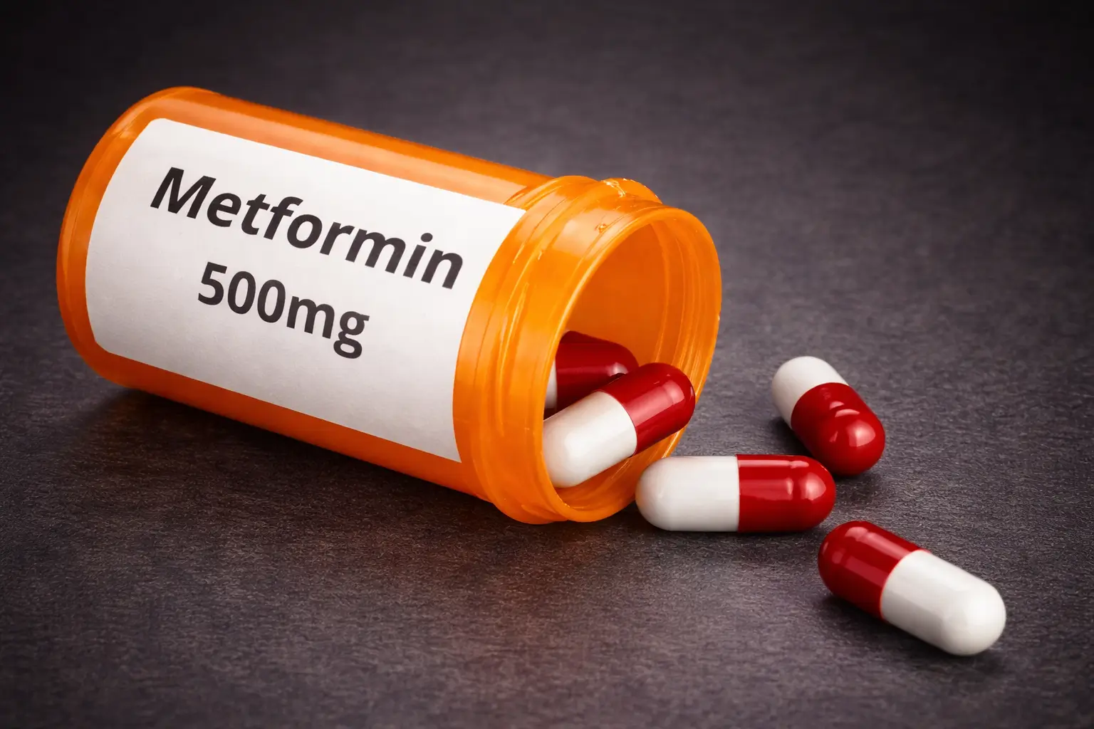 Metformin pill bottle as a treatment for PCOS
