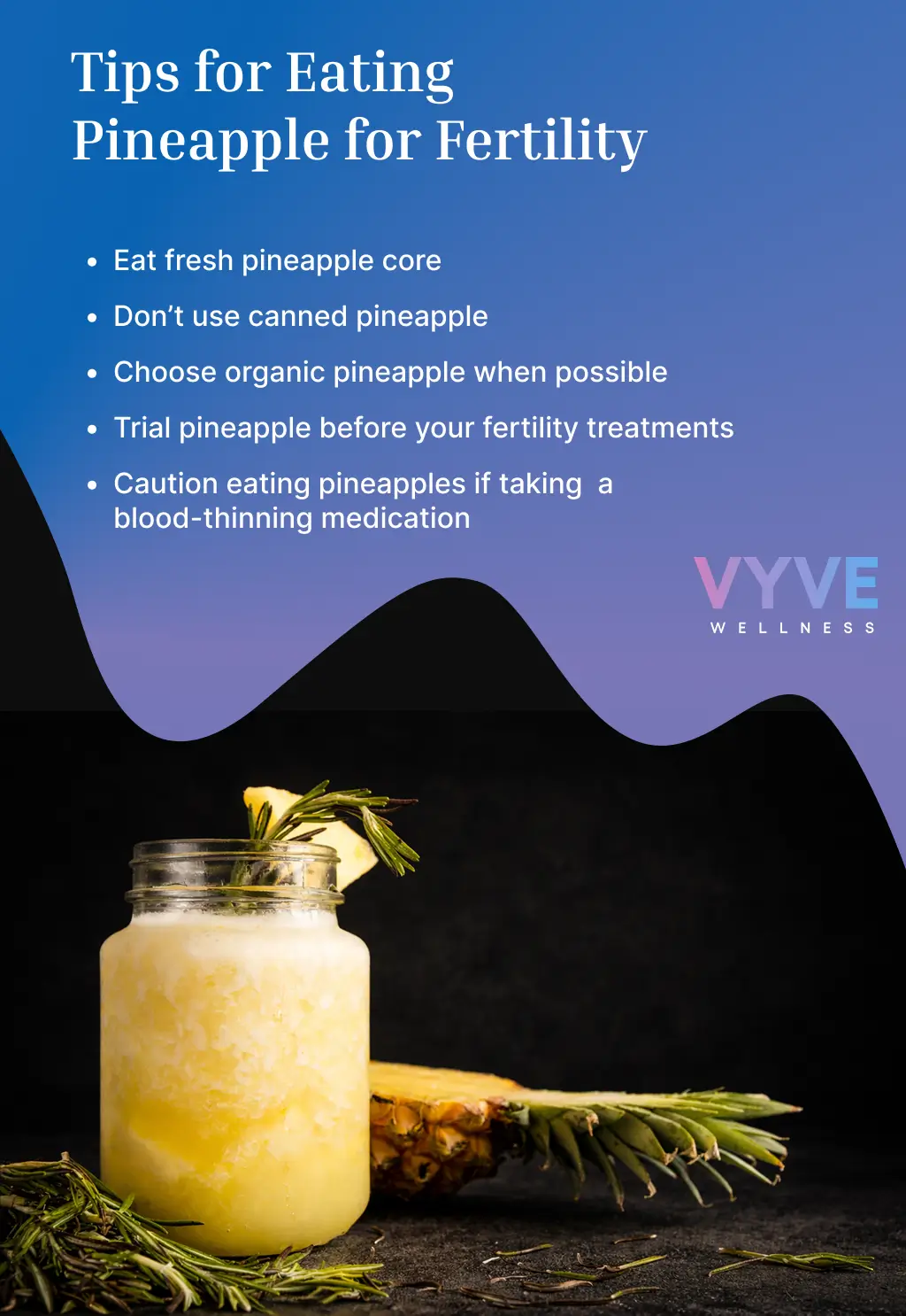 5 tips for eating pineapple for fertility