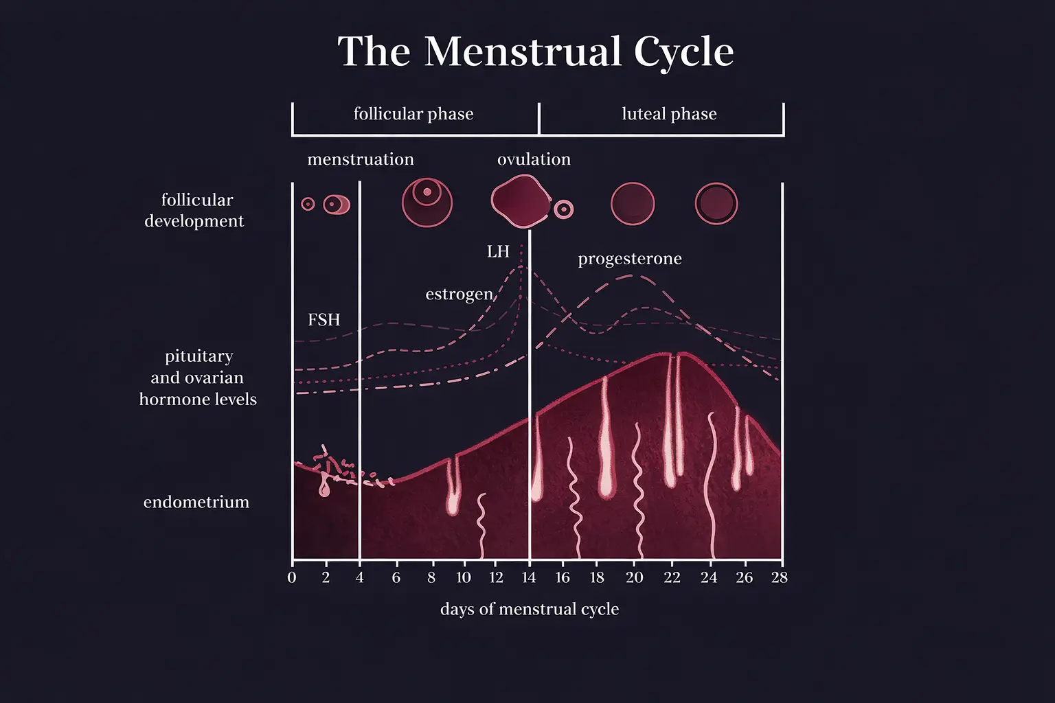 menstrual cycle length and female infertility