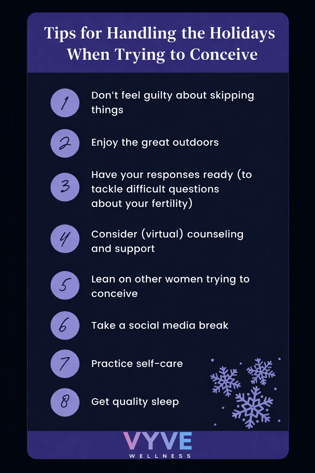 Emotional self-care tips during the holiday season